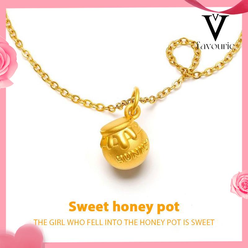 CODKalung Winnie-the-Pooh Alloy Bahan Kartun Lucu Korea Gaya Aksesori Fashion-FA