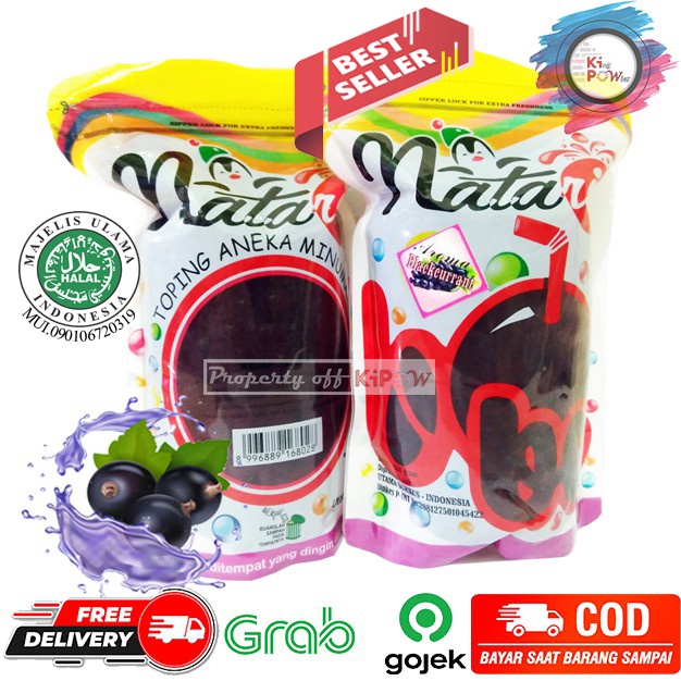 

Popping Boba Blackcurrant - Boba blackcurant - Boba pecah
