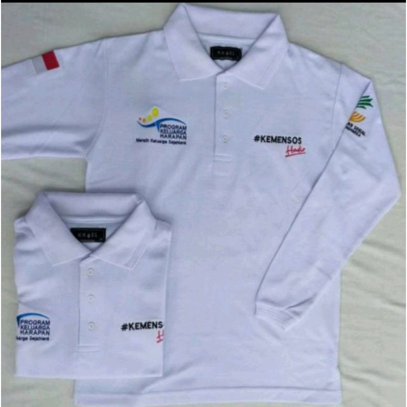 kaos kemensos baju kaos kerah pkh terbaru panjang dan pendek