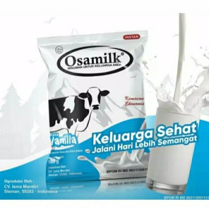 

[BISA COD] Susu Osamilk vanila 500 gram, susu penggemuk badan
