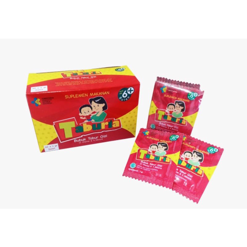 TABURIA Bubuk Tabur Gizi Multivitamin Anak isi 60 Sachet
