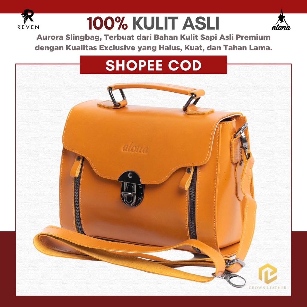 Aurora Bag - Tas Selempang Wanita Kulit Asli