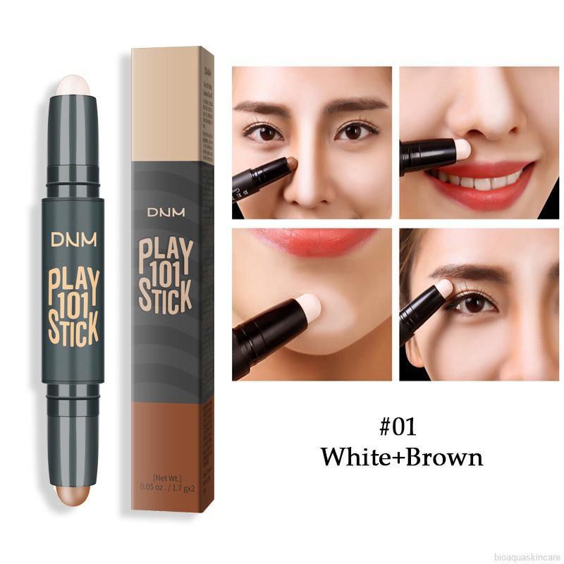 DNM  Stick 2-Head Light Shading Concealer Contour Dua Sisi