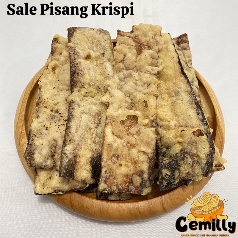 

[CEMILLY] 1000gr Pisang Sale/Sale Pisang Gulung Cemilan Snack Kiloan