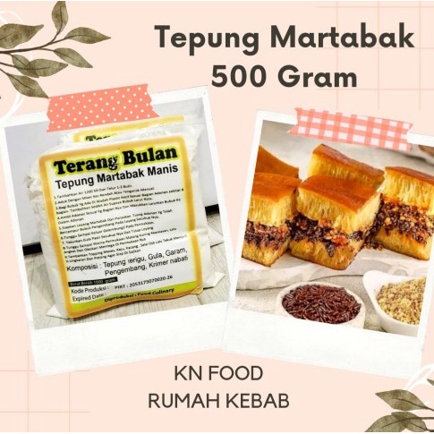 

Premix Martabak Manis 500 Gram Terang Bulan Tepung Instan