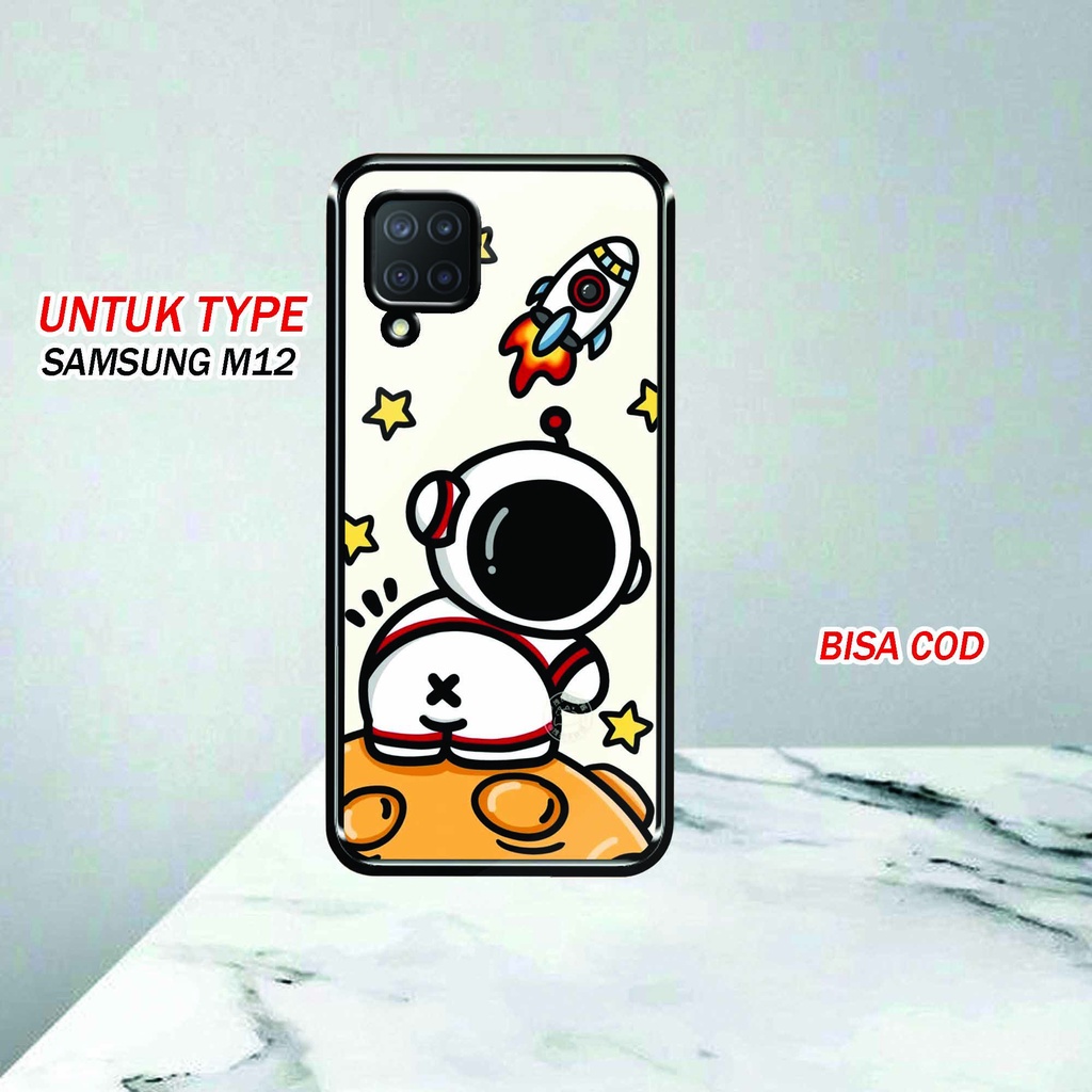 Case SAMSUNG M12 TERBARU - Casing Samsung M12 - Fashion Case Cowok Dan Cewek - Gambar ASTRONOT - 11 