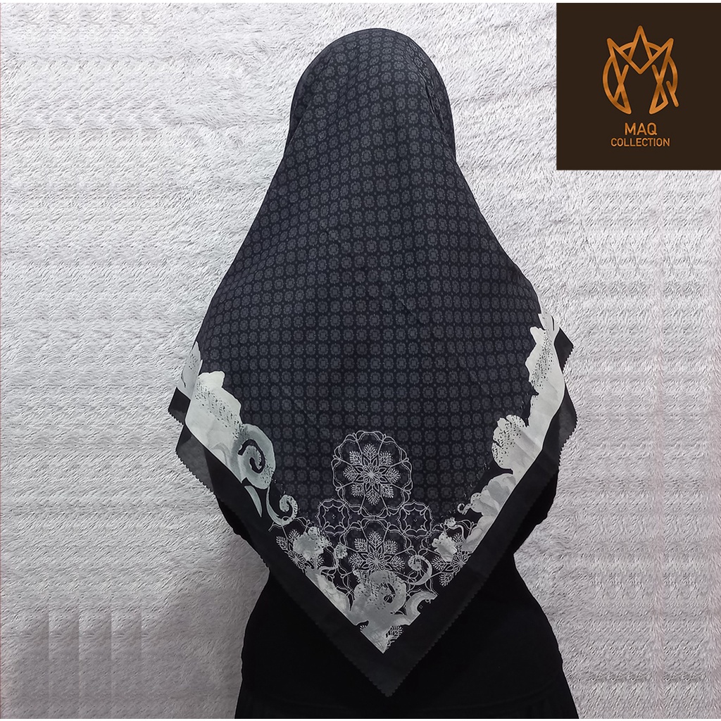 Hijab Segi Empat Voal Jumbo Motif / Jilbab Segi Empat Voal Jumbo Motif