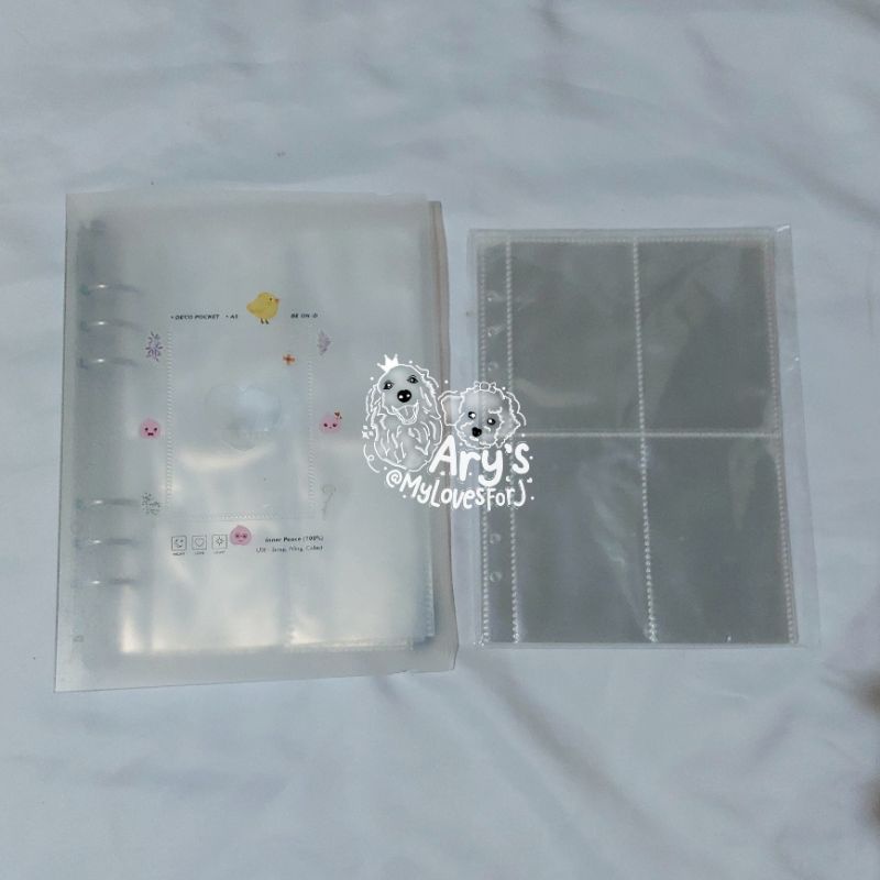 [NEW & PRELOVED] Binder Sleeve A5 Collect Book Kolbuk Photocard 1p 2p