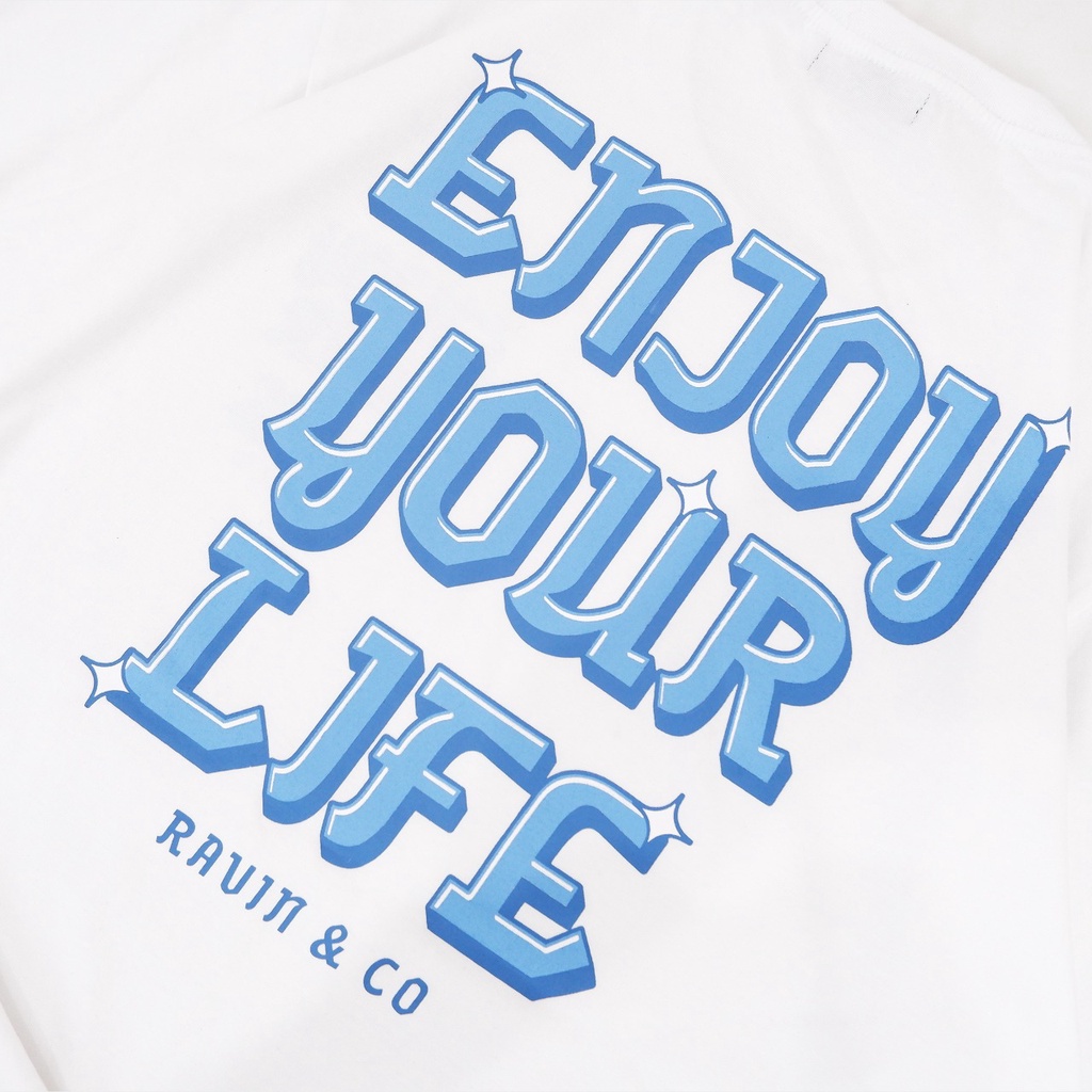 Kaos reguler Enjoy Your Life // pria dan wanita