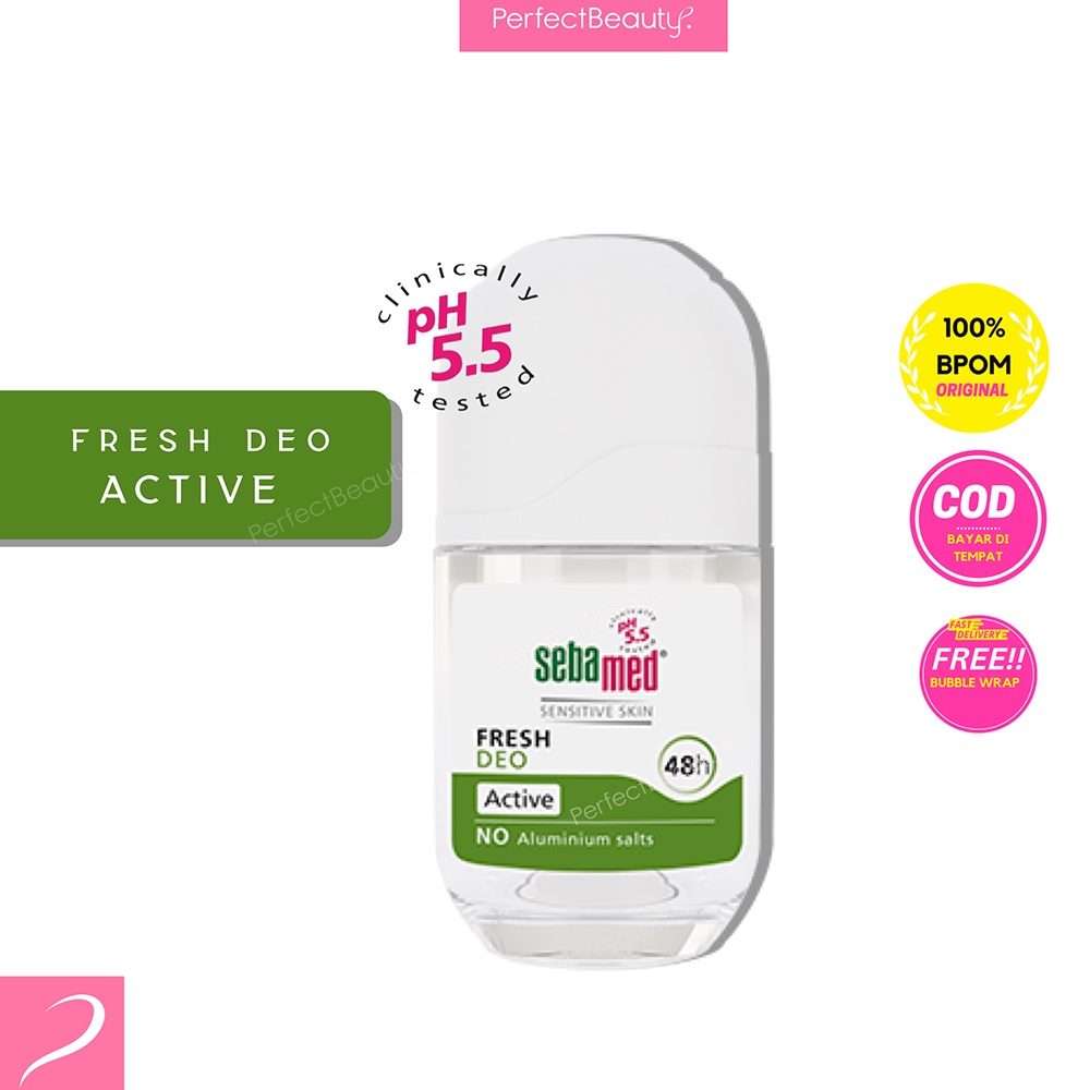 Sebamed Deo Roll On Active (50ml) ✔BPOM ✔Ori