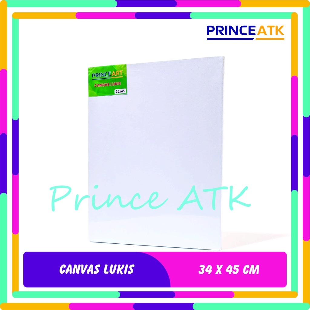 

CANVAS / KANVAS LUKIS PUTIH UKURAN 35 X 45 CM