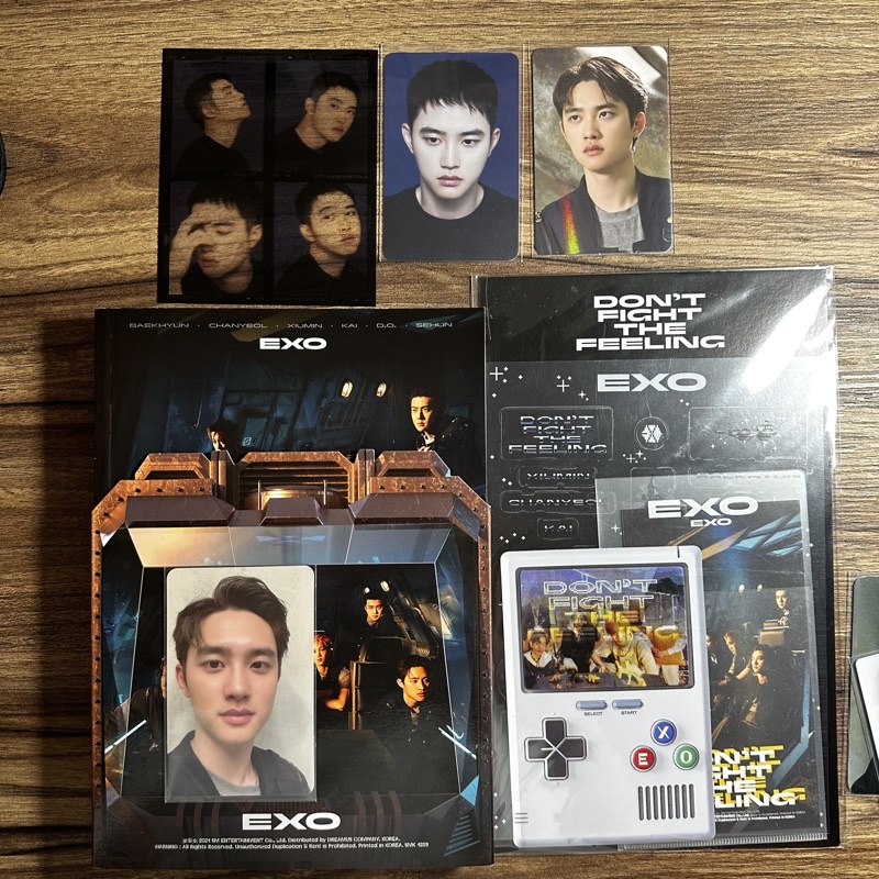 [take all] pc kyungsoo d.o. exo md ticket deco dftf sg22 pob ktown album fullset don’t fight the fee