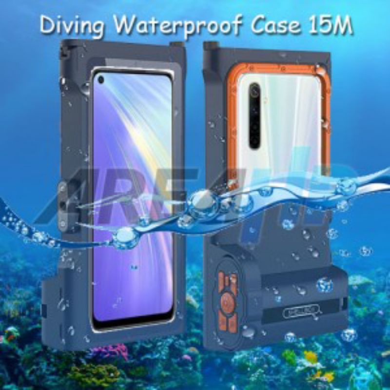 Shellbox Gen 3 Diving Waterproof Case Casing Cover 15M Realme 6,Pro