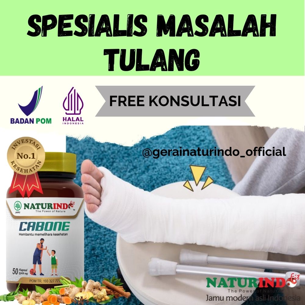 Jual Obat Patah Tulang Patah Tulang Obat Tulang Cabone Kalsium Tulang ...