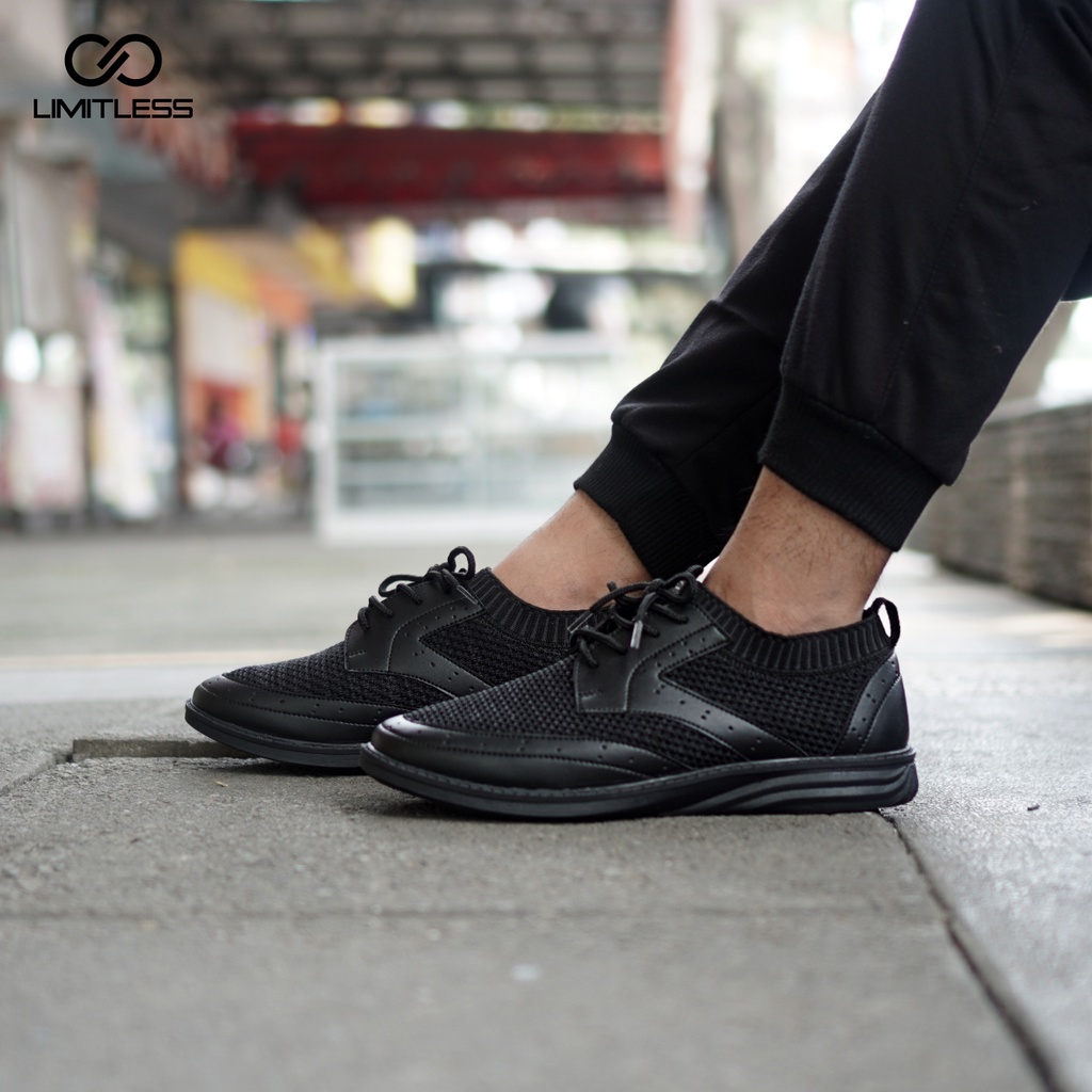 Sepatu Rajut Pria Kekinian Sepatu Formal Pria Sepatu Loafers Sepatu Cowok Murah