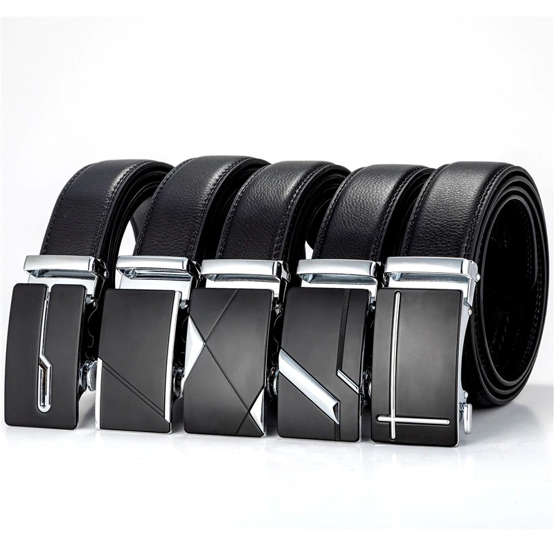Gesper Pria Semi Kulit Hitam – BELT 830