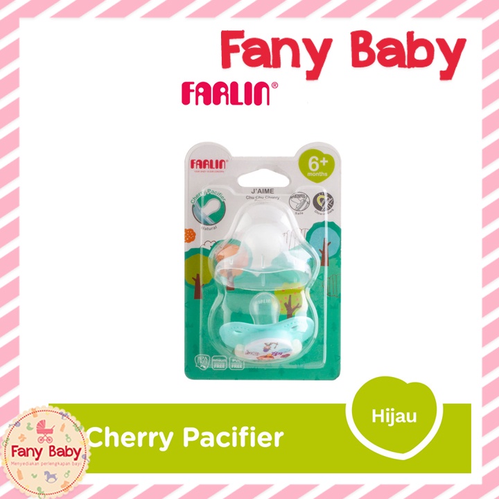 FARLIN CHERRY PACIFIER 6M+