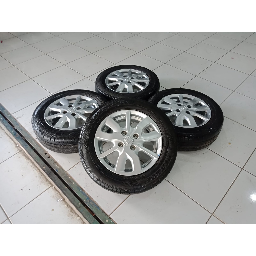 Velg Bekas Copotan Mobil Honda New Brio Satya RIng 14 Ban 175 65 R14
