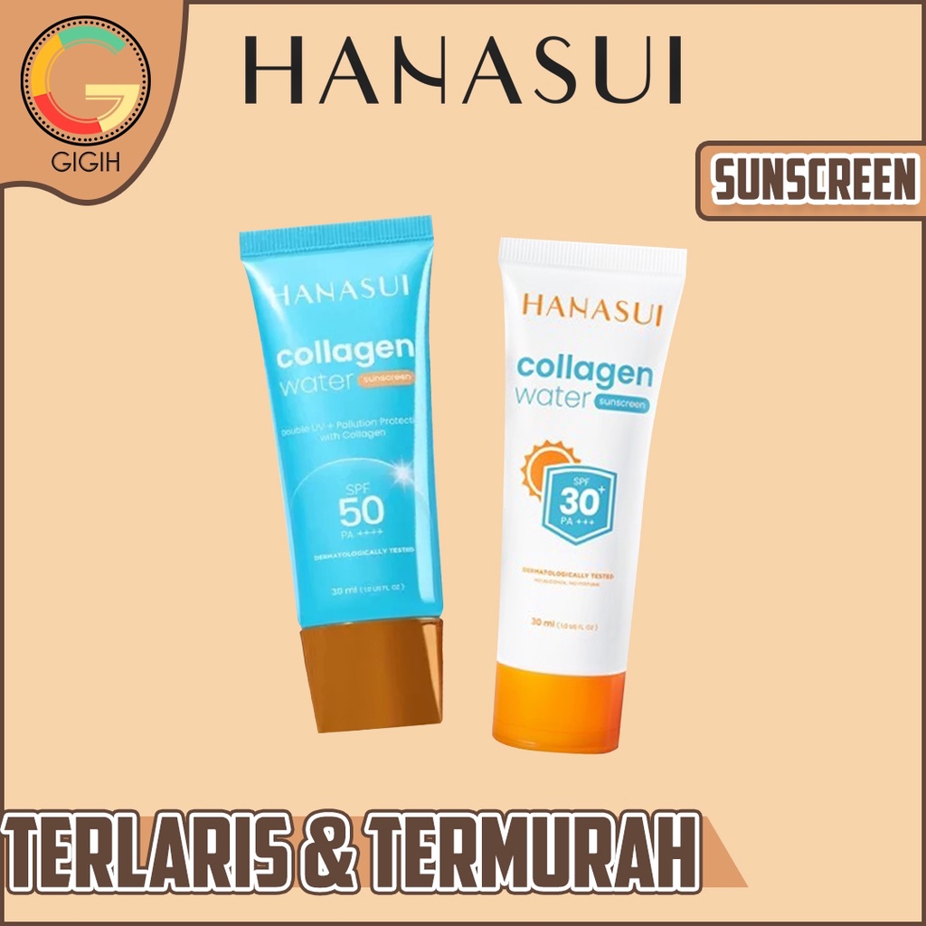 HANASUI COLLAGEN WATER SUNSCREEN SPF 50 PA++++ / SPF 30 PA