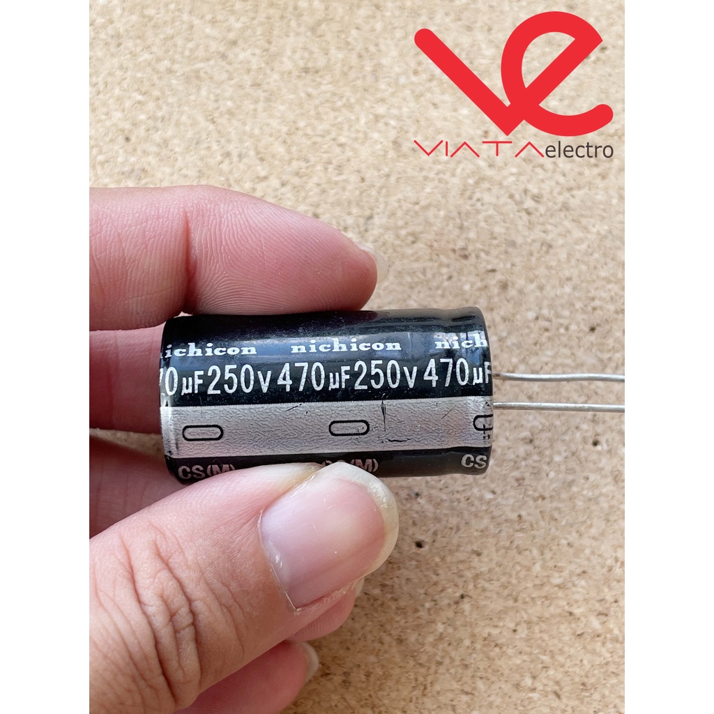 KAPASITOR ELCO 470UF 250V (1 BUAH) KAPASITOR CAPACITOR ELKO KAPASITOR 470 UF 250 V