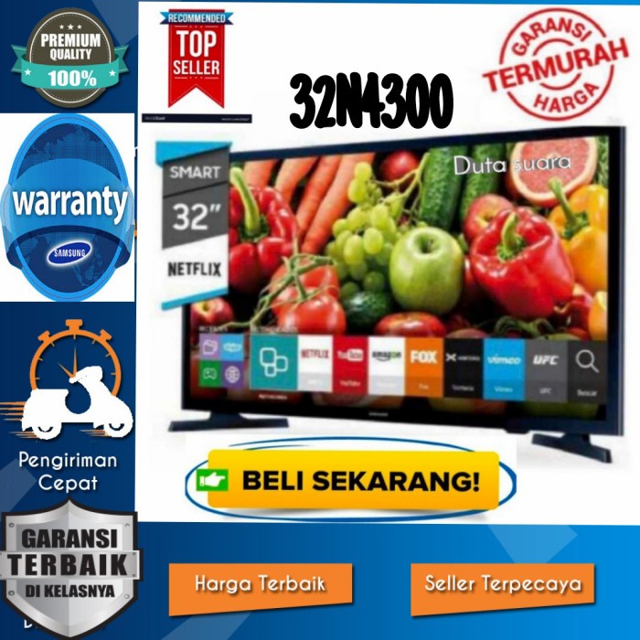 LED SAMSUNG 32 Inch 32N4300 Digital Smart TV TERMURAH