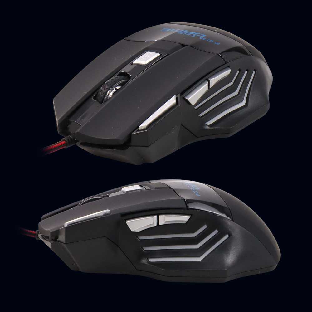 YXLM 7 Keys LED Gaming Mouse 2400 DPI - G6 - PCLP