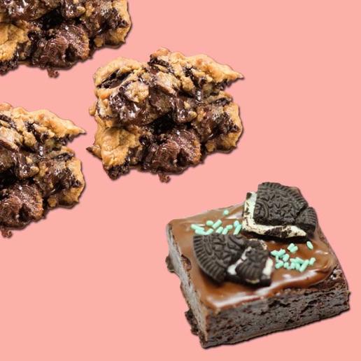 

READY ✅3 Soft Cookies + FREE Brownies Slice|KD4