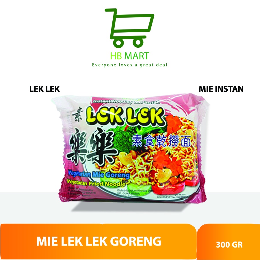 

MIE LEK LEK GORENG vegan vegetarian