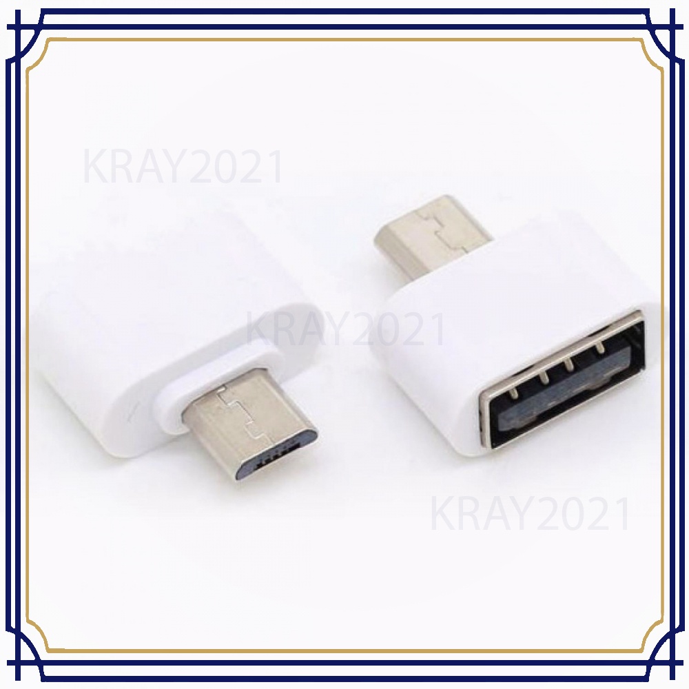 Mini OTG Adapter Micro USB ke USB Female -AP417