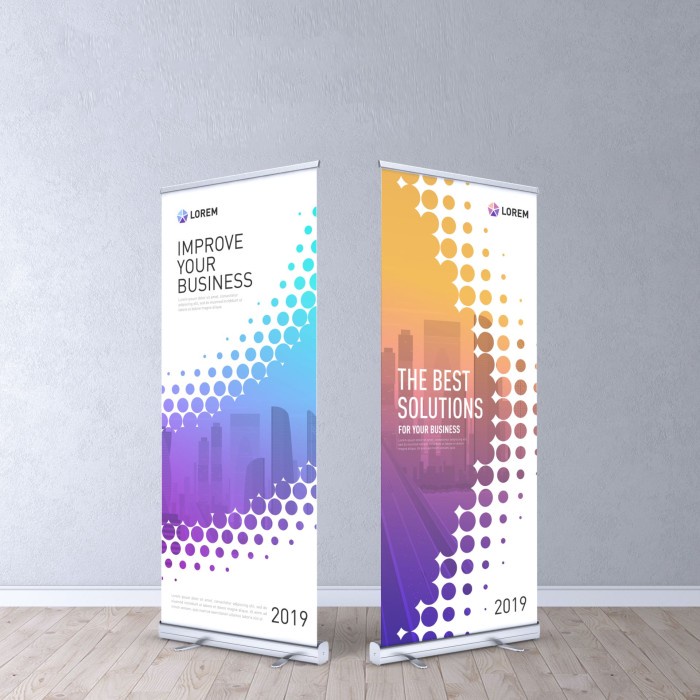 

ROLL BANNER FLEXI JERMAN 510 GSM 60 X 160 CM
