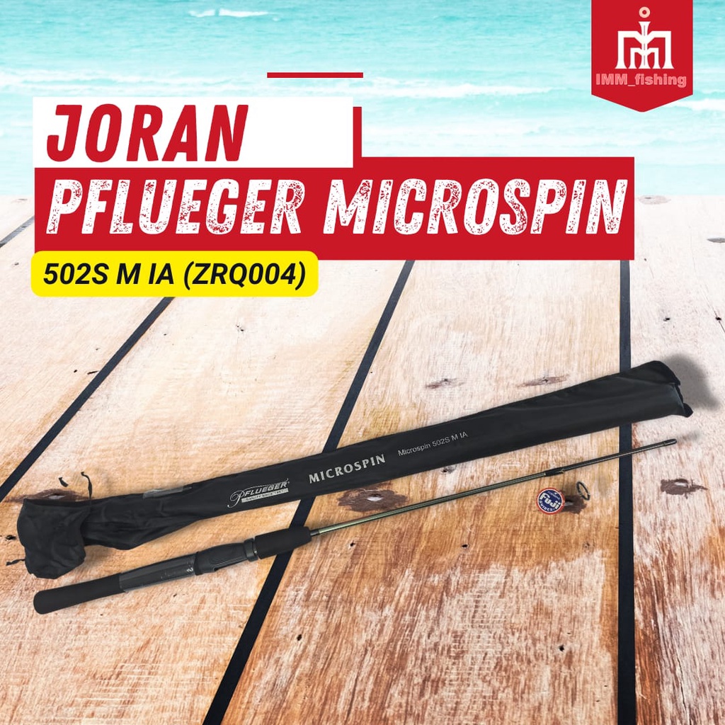 JORAN PFLUEGER MICROSPIN | Tongkat Pancing | Fishing Rod | Spinning