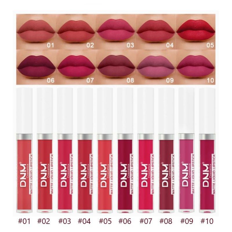 DNM MATTE LIPCREAM LIQUID LIPSTICK WATERPROOF &amp; LONG LASTING DNM