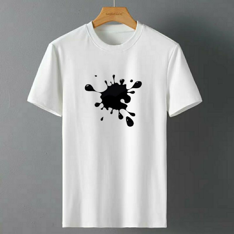 KAOS DISTRO PRIA SPLASH KAOS PRIA LENGAN PENDEK