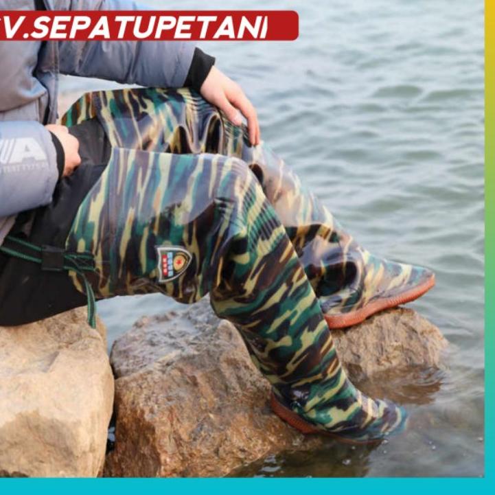 Hot Sale Sepatu Boot Boots But Karet Pria Wanita Dewasa Sawah Petani Nelayan Rawa Ladang Kebun Pasar
