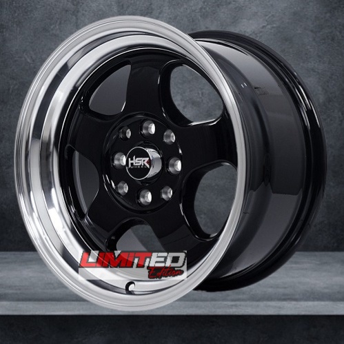 velg mobil hsr ring 15 velg mobil racing velg mobil merek BRISKET HSR R15X7-8 H8X100-114,3 pelek r15