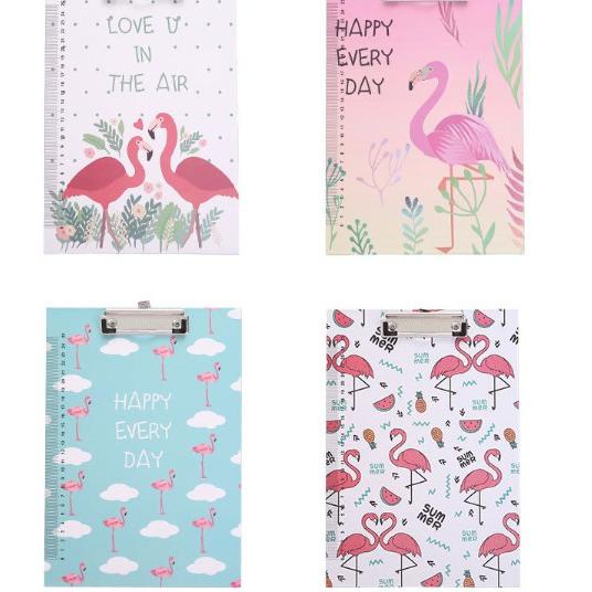 

RLKJ-78 Papan alas ujian/ papan jalan/clipboard/ file holder A4 flamingo [XXI]