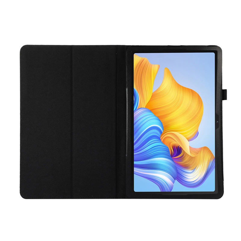 Honor Pad8 (2022) 12.0 &quot;HEY-W09 Tablet Cover Untuk Huawei Tablet8Fashion Klasik Tekstur Leci PU Leather Casing Perlindungan Penuh Flip Stand Case