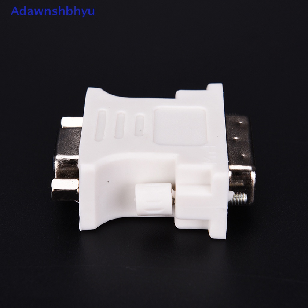 Adhyu Konektor portable hot top dual link DVI-I male Ana24+5Ke VGA female (15-pin) adapter ID