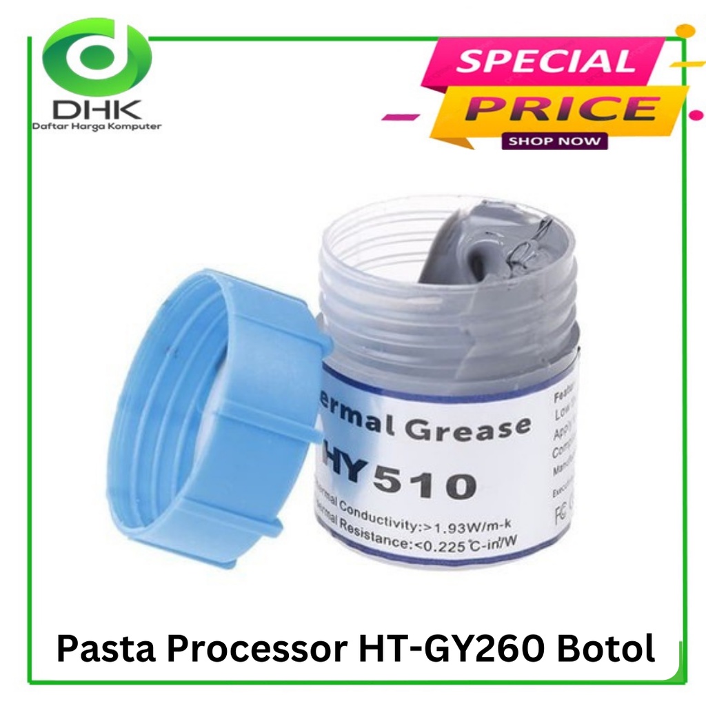 Pasta Processor HT-GY260 Botol Thermal paste