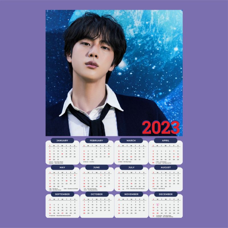 

Kalender Poster bias 2023