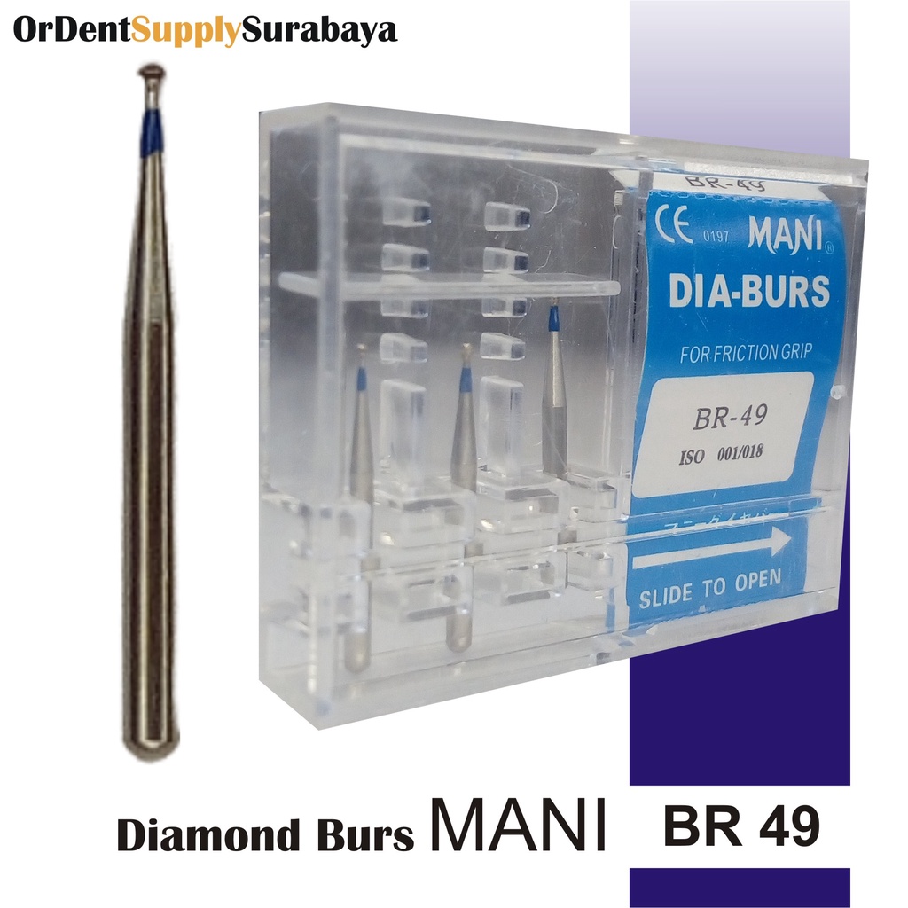 Bur diamond mani bur BR49