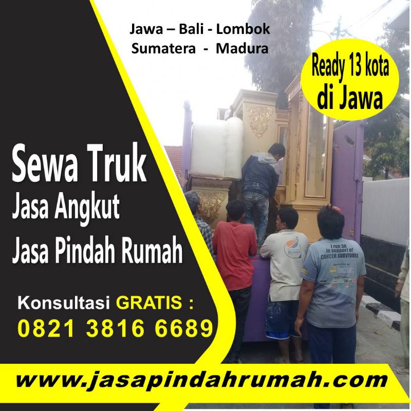 jasa pindah rumah sewa truk