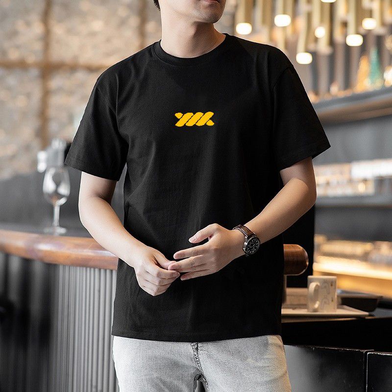 Kaos Pria Distro Tambang Gold Kaos Pria Lengan Pendek Atasan Pria Cotton Combed