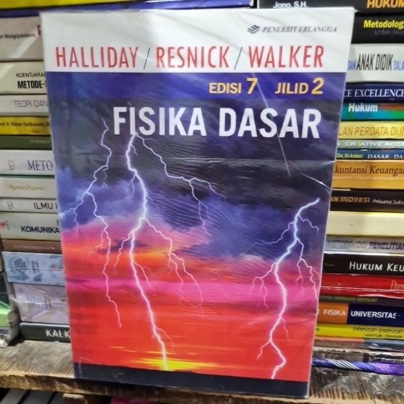 Jual Fisika dasar jilid 2 edisi 7 by Halliday Resnick Shopee Indonesia