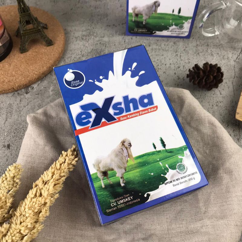 

Susu Kambing Exsha 200grm