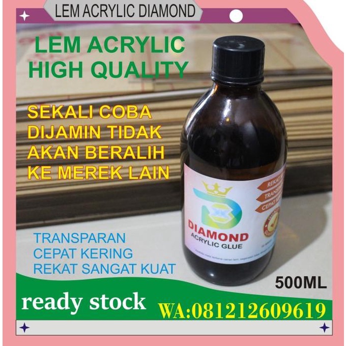 

lem acrylic diamond super