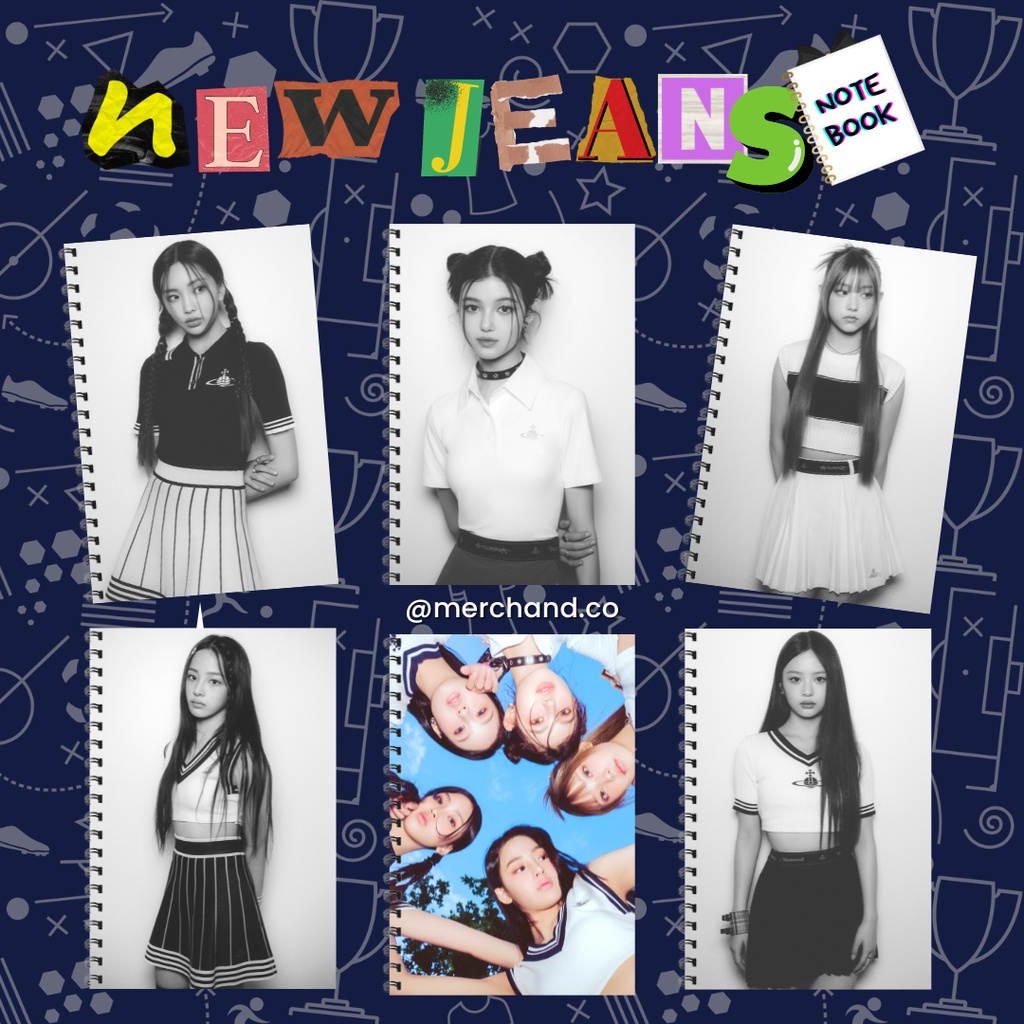 

NOTEBOOK A5 DAN A6 / NEWJEANS / NOTEBOOK NEWJEANS / HYPE BOY