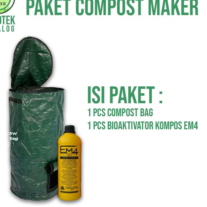 ((U-6-3 ✓> Paket Pembuatan Kompos Bioaktivator EM4 Compost Bag top produk