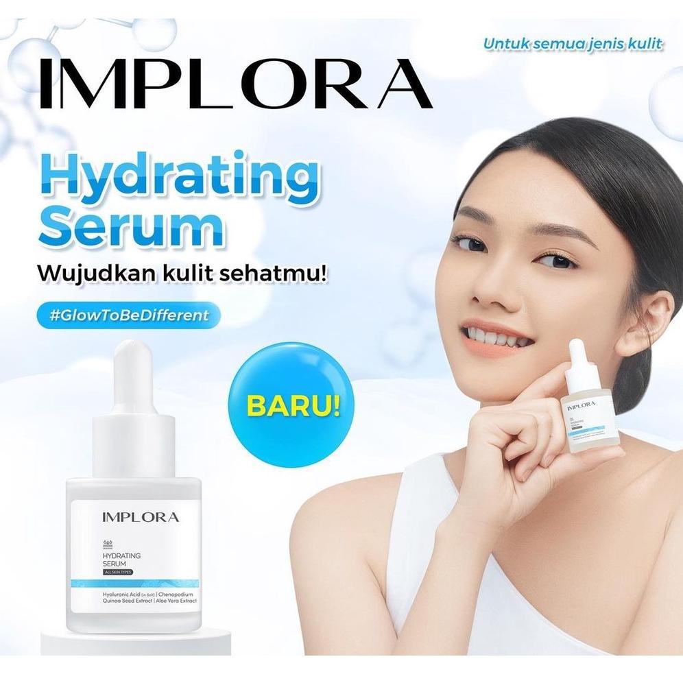 ➽0y Stok Banyak➽ SERUM WAJAH IMPLORA/ IMPLORA FACE SERUM acne IMPLORA LUMINOUS BRIGHT MIDNIGHT PEELI