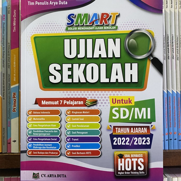 

BUKU SMART UJIAN SEKOLAH SD/MI DAN SMP/MTS TAHUN 2022-2023 - Smart SD/MI